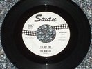 The Beatles Swan ONE SIDED PROMO I'll Get You 45 Demo