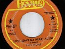 TWO PEOPLE Northern Soul STOP LEAVE MY HEART ALONE rare