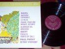 Audiophile LP Mercury SR90313 Paul Paray Ravel Ibert EP