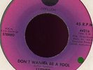 luther.dont want to be a fool.cotillion 70s .vandross