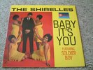 SHIRELLES baby it's you UK STATESIDE 1962 MONO LP M-