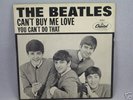 The Beatles CAN'T BUY ME LOVE 45 RPM Picture Sleeve