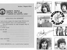 2 RARE RUPERTS PEOPLE ITEMS - 1 AUTOGRAPHED,1 FAN CLUB