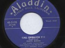 FLOYD DIXON 45 CALL OPERATOR 210 +1 ALADDIN 3135 BLUES