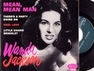 WANDA JACKSON - FRENCH EP + PS - MEAN MEAN MAN