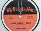 SONEE WEST Sweet Rockin Baby EX+ USA Nor-Va-Jack 78RPM