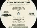 BLOOD SWEAT & TEARS Rare 2nd MINT MFSL 200g LP/White CV