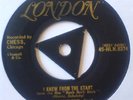MOONGLOWS I Knew From The Start UK 1957 7