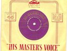 ELVIS PRESLEY.HMV GOLD / PURPLE 45 HOUND DOG.1956 MINT