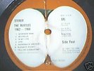 THE BEATLES 1962-1966 RED ALBUM APPLE LABELS 1973
