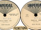 PHILIPPINE PROMOTIONAL 78 RPM RICKY NELSON 10