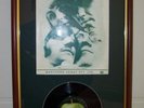 BEATLES HEY JUDE SHEET MUSIC & 45 FRAMED COLLECTABLE