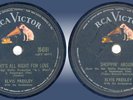 Philippines ELVIS PRESLEY 78rpm Tonight's All Right