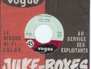 JOHNNY HALLYDAY  disque j-boxes VOGUE 45-747