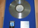 Elkie Brooks Silver presentation award disc record