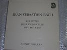 NAVARRA  Bach 6 Cello suites  Japan 1st STEREO