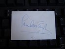 AUTHENTIC PAUL McCARTNEY AUTOGRAPH 1993 OBTAINED MYSELF