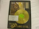 Jethro Tull Comemrative 24 Kt. Gold Plated Album