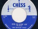 HOWLIN' WOLF Evil Is Goin' On 45rpm Chess 1954 VG++