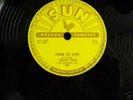 JOHNNY CASH,SUN # 258,TRAIN OF LOVE/THERE YOU GO