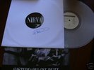NIRVANA,LOVE BUZZ,SIGNED RARE CLEAR LP VINYL,W/COA