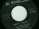 soul funk 45 LARRY ELLIS BLACK HAMMER Funky Thing  HEAR
