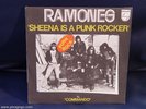 THE RAMONES FRENCH PS SHEENA IS A PUNK ROCKER KBD MINT