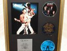 FREDDIE MERCURY HAND SIGNED AUTOGRAPHED QUEEN DISPLAY