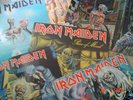 IRON MAIDEN X 6 Lps  incl, POWERSLAVE, SOMEWHERE, etc