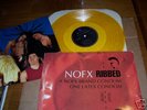 NOFX ribbed LP yellow vinyl misfits PUNK KBD EMO RANCID