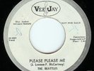 BEATLES-PLEASE PLEASE ME-45-VJ 498-TWO TT's-PROMO-RARE
