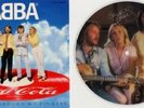 ABBA rare Japanese Coca Cola Picture Disc Single