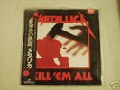 Metallica Kill Em All Japanese Promo.