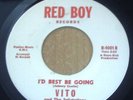VITO AND THE SALUTATIONS - I'd  Best be Going - LISTEN