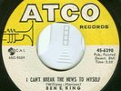 45rpm BEN E. KING Northern Soul ATCO Records