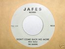 The Barons Rare Fenton Garage 45 Excellent Jafes Label