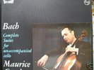 PHILIPS HIFISTEREO Bach 6 cello suites GENDRON 3lp NM