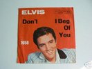 Elvis German Jahreszahlencover Don't  RCA-VIC. 47-7150