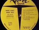 Velvet Underground White Light/White Heat MONO DJ LP