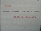 Arthur GRUMIAUX solo violin - PHILIPS 3LP box rare NM