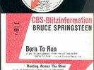 BRUCE SPRINGSTEEN *Born Too Run* Ger CBS Promo PS 45 M