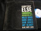 CANNONBALL ADDERLEY Something Else BLUE NOTE LP W.63RD