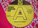 MINT UK 45 DEMO  - THE KINKS - DEAD END STREET