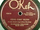 36) 78 RPM  CLARENCE WILLIAMS' BLUE FIVE   OKEH 8245