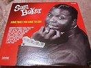 Sam Baker SOMETIMES YOU HAVE TO CRY Japan Vivid LP