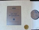 Bach - Pierre Fournier violoncello 6 suiten - 3 LP Box