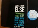 CANNONBALL ADDERLEY Somethin’ else ORIG BLUE NOTE