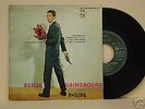SERGE GAINSBOURG     EP   L'ANTHRACITE