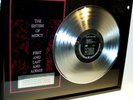 The Sisters of Mercy Platin Schallplatte platinum