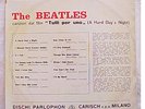 Beatles Tutti per Uno Hard day's Night Italy Release